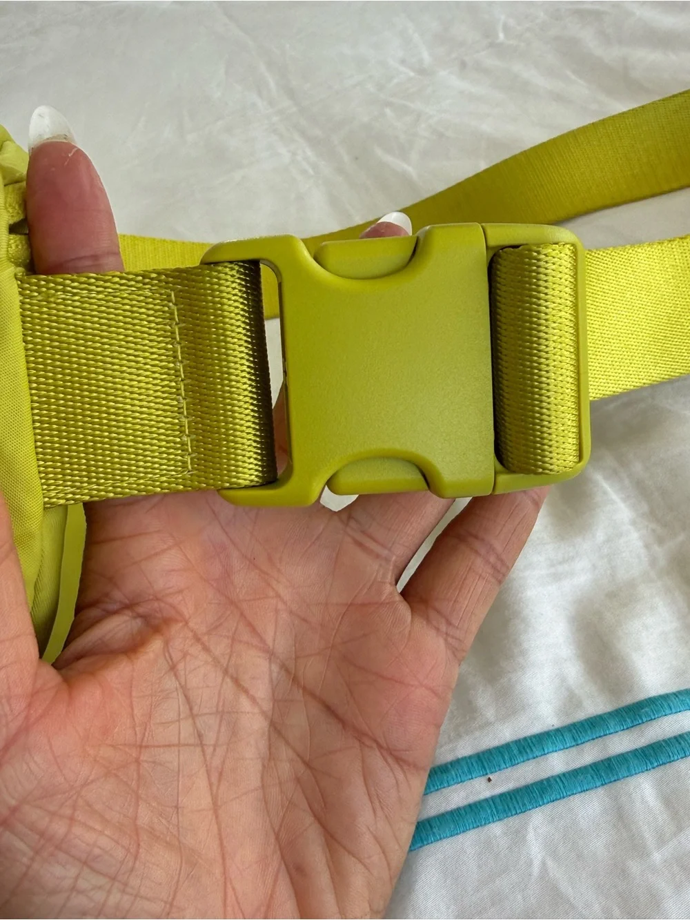 Lululemon Everywhere Belt Bag 1L Lime Green Crossbody Waist Bag